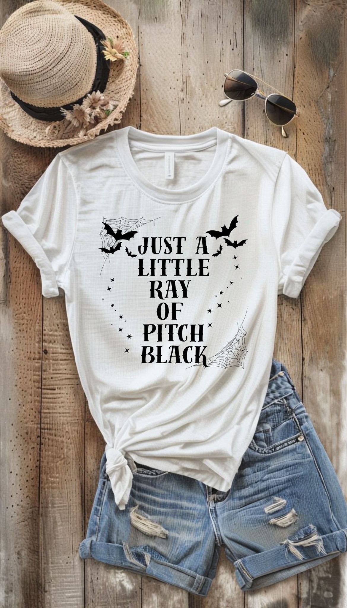 " Just a little ray of pitch black" Design