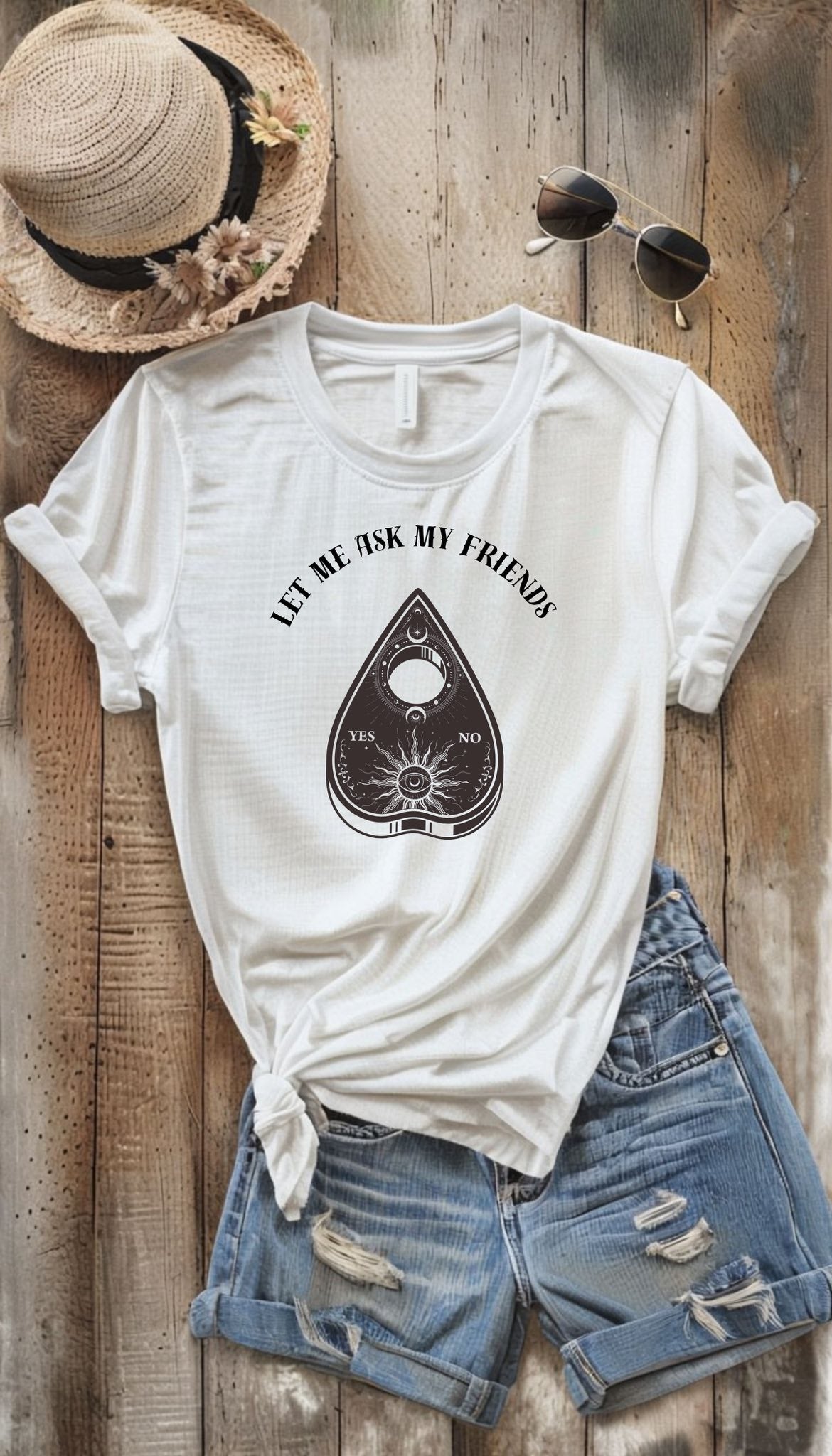 " Let me ask my friends" Design